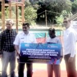 Melalui Program TJSL PLN Peduli, Kelompok Koperasi Karya Bahari Desa Tanjung Rusa Tebar Benur Perdana Tambak Millenial Shrimp Farm