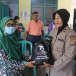 Peringati Hari Jadi Ke-75,Polwan Polres Cirebon Kota Gelar Bakti Sosial