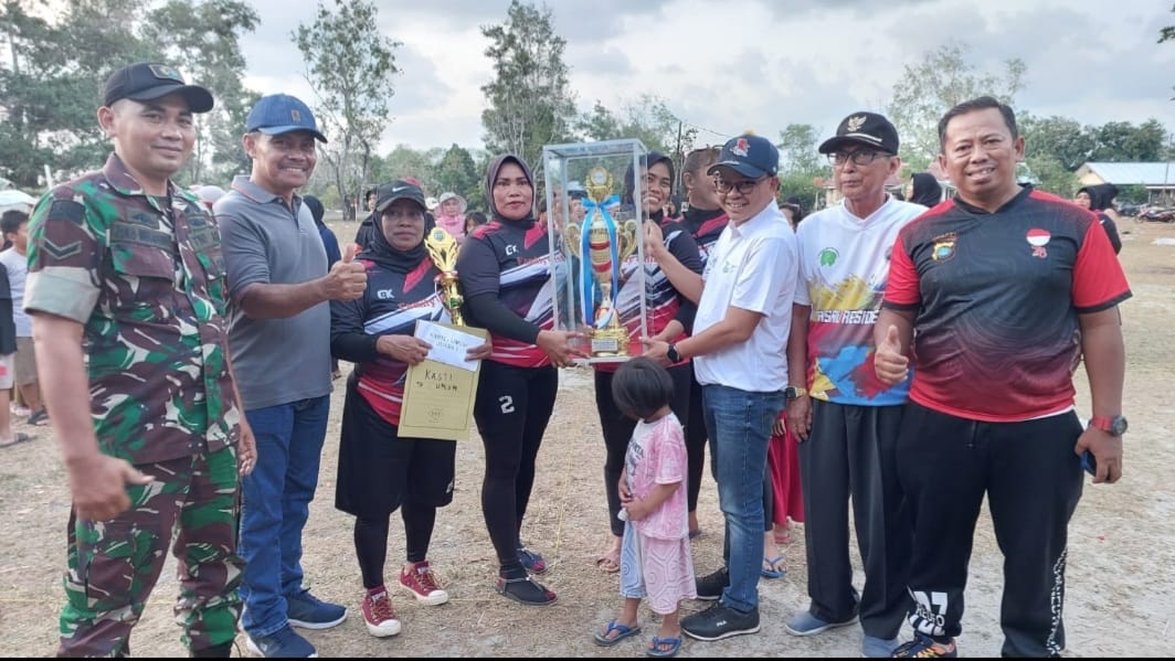 Selama 12 Tahun PT Timah Tbk Tetap Dukung Piala Bergilir Kasti Kecamatan Gantung