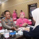 Polres Cirebon Kota Laksanakan Donor Darah Dalam Rangka Hari Lalu Lintas Bhayangkara Ke-68