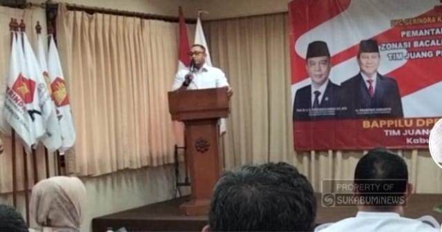DPC Gerindra Kabupaten Sukabumi Gelar Pertemuan dengan Para Caleg