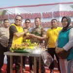 Polsek Kesambi Gelar Olahraga Bersama Dalam Rangka Memperingati HUT TNI Ke-78