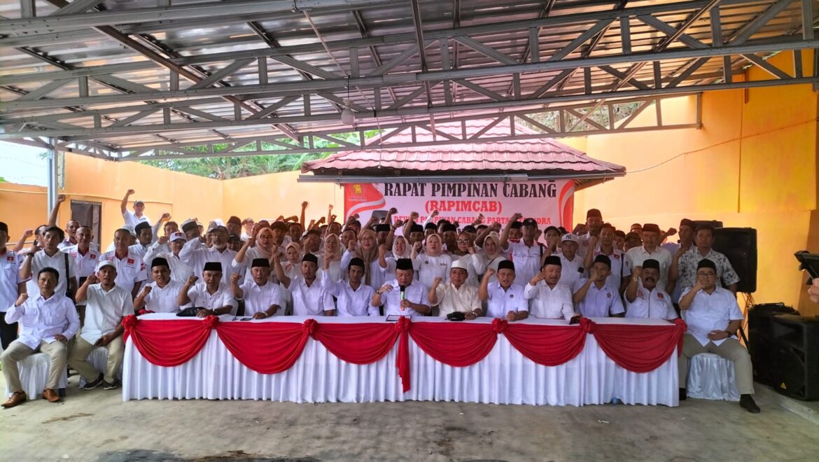 DPC Partai Gerindra Kab Tanggamus Gelar RAPIMCAB Usulkan Gibran Jadi Cawapres Prabowo Subianto