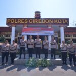 Kapolres Cirebon Kota Pimpin Upacara Sertijab Wakapolres Dan Pelantikan Jabatan Kasat Reskrim