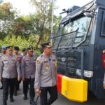 Polres Cirebon Kota Gelar Apel Kesiapan Sarpras Dalam Rangka Ops Mantap Brata Lodaya 2023/2024