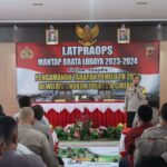 Polresta Cirebon Laksanakan Latpraops Operasi Mantap Brata Lodaya 2023 - 2024