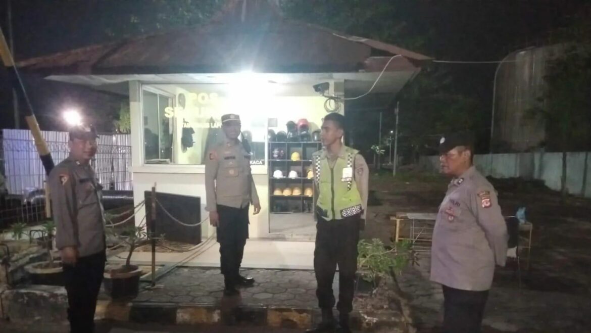Sinergi kamtbmas, Ops Mantap Brata 2023,Polsek KPC Polres Cirebon Kota KRYD sambangi satpam