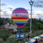 Replika Balon Udara dari PT Timah Tbk Tambah Spot Foto di Bukit Samak Belitung Timur