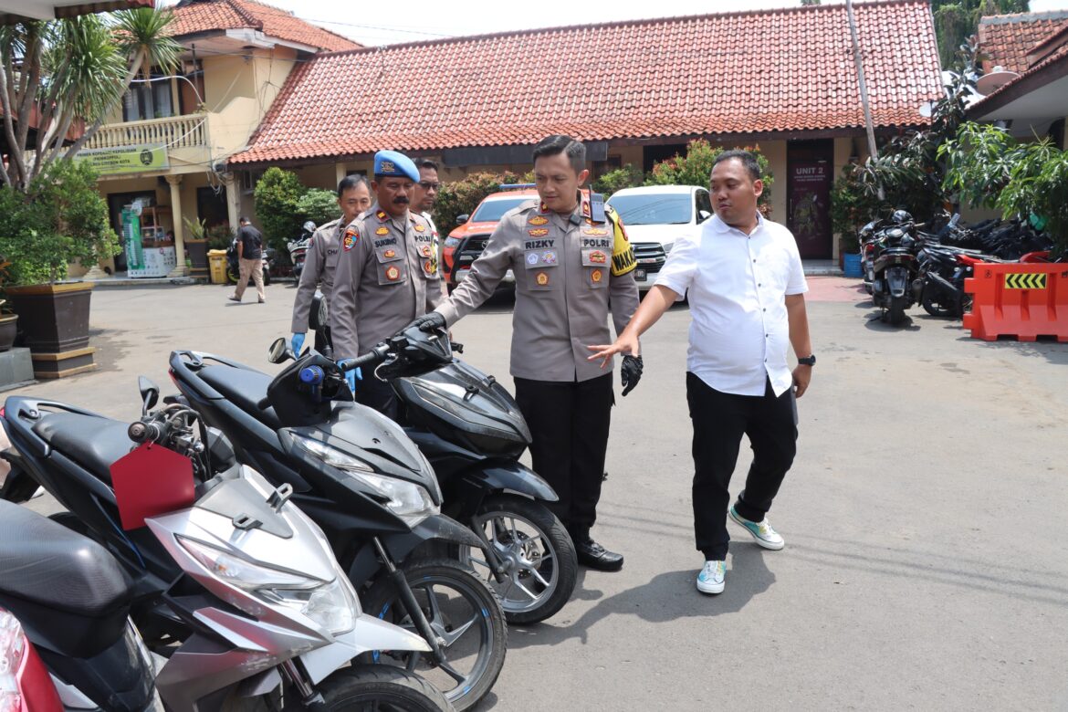 Ungkap Kasus Curanmor, Satreskrim Polres Cirebon Kota Tangkap Dua Pelaku, Tiga Lainnya DPO