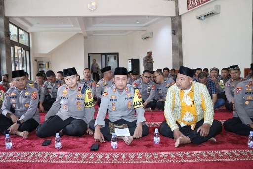 Polres Cirebon Kota Gelar Pengajian Peringatan Isra Mi’raj 1445 H/2024 M