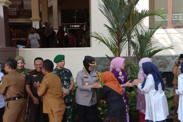 Kapolresta Cirebon Hadiri Halal Bihalal di Lingkungan Pemkab Cirebon