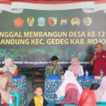 Sasaran Non Fisik TMMD 121 Mojokerto, RSUD Haji Provinsi Jatim Kampanyekan Stunting, Edukasi Para Ibu Di Desa Bandung