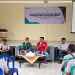 BANDARA H.AS. HANANDJOEDDIN GELAR SOSIALISASI KEAMANAN DAN KKOP KEPADA WARGA DESA BULUH TUMBANG