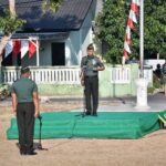 Dandim 0815/Mojokerto Pimpin Upacara Bendera Hari Senin