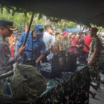 Korps Marinir TNI-AL Bersama Forkopimda Babel Gelar Kirab Kota