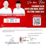 Dr Isyak Meirobie S.Sn Msi, Tandatangani Surat Pernyataan Pembagian Tugas dan Kewenangan
