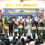 Tingkatkan Daya Kreativitas, Yayasan Kartika Jaya Koordinator Kodim 0815/Mojokerto Gelar Lomba Mewarnai Tingkat TK*