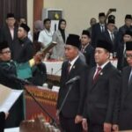Empat Pimpinan DPRD di Kabupaten Tanggamus Resmi Dilantik