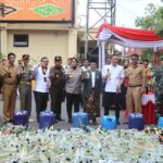 Miras Hasil KRYD dan Tipiring Polresta Cirebon, Kejaksaan dan Pengadilan Negeri Cirebon Dimusnahkan