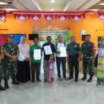 Rangkaian Peringatan Hari Juang Kartika, Kodim 0815/Mojokerto Bersama Dispendukcapil Kota Mojokerto Gelar Bakti Sosial Pembuatan Akta Kelahiran