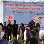 Media Antarwaktu Gelar Perayaan HUT Ke 2 dan Santuni Anak Yatim