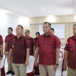 Babak Baru Kepemimpinan dan Upaya Tingkatkan Pelayanan, Lapas Kotaagung Ikuti Pelantikan 7 Pimti Madya Kemenimipas