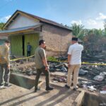 Fraksi Gerindra DPRD Tanggamus Upayakan Bantuan Bedah Rumah Untuk Korban Kebakaran di Semaka
