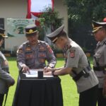 Kapolresta Cirebon Pimpin Sertijab Para Kasat hingga Kapolsek Jajaran