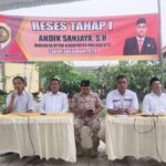 Wabup dr. Rizal Hadiri Reses Tahap I Andik Sanjaya SH dari Partai Gerindra DPRD Kabupaten Mojokerto
