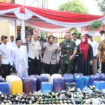 Polresta Cirebon Musnahkan Ribuan Miras Berbagai Merek Hasil KRYD dan Operasi Pekat