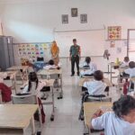 Program Peningkatan Gizi Anak dan Remaja Sasar 2.975 Siswa, Babinsa Koramil 0815/19 Magersari Lakukan Pendampingan