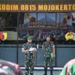 Dandim 0815/Mojokerto Pimpin Sertijab Sejumlah Danramil Jajaran Kodim 0815