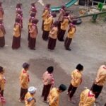 Babinsa Koramil 0815/16 Pacet Bina Kedisiplinan Siswa di MTS The Noor: Wujud Pembentukan Karakter Generasi Muda