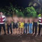 Enam Remaja di amankan oleh Sat Samapta Polres Belitung