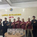 Upaya Deteksi Dini Pastikan Bebas HALINAR, Lapas Kotaagung gelar Penggeledahan Kamar Hunian