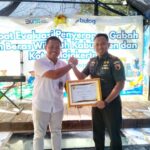 Kodim 0815/Mojokerto Terima Penghargaan dari Bulog : Bukti Nyata Peran TNI dalam Ketahanan Pangan