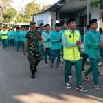 Koramil 0815/15 Jatirejo Bentuk Karakter Siswa Lewat Pelatihan Baris-Berbaris dan Kedisiplinan