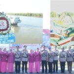 Polres Belitung Gelar Tabur Bunga di Laut, Wujud Penghormatan di Hari Bhayangkara ke-79