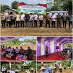 Kapolsek Mauk Bersama Forkopimcam Tanam Jagung Serentak Kuartal III, Dukung Ketahanan Pangan Nasional di Desa Karang Anyar Kecamatan Kemiri