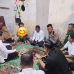 Kapolsek Kronjo Mendampingi Bupati Tangerang Jenguk Anak Penderita Tumor Di Kecamatan Kronjo