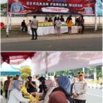 Bantu Masyarakat, Polresta Tangerang Gelar Gerakan Pangan Murah