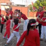 Semarak HUT ke-80 RI, Persit Bangsal dan Mojoanyar Gelar Lomba Kreatif