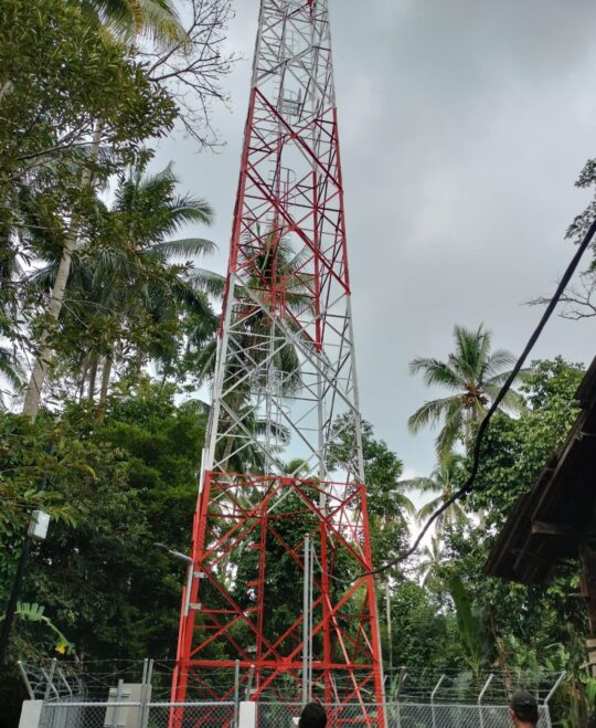 Tower Telkomsel di Pekon Campang Tiga Kokoh Berdiri, Izin Diduga Nihil Warga dan Aktivis Geram