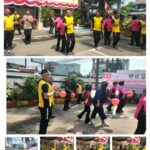 Polsek Sepatan Meriahkan HUT RI Ke-80 Dengan Olahraga Bersama Masyarakat