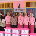 Ketua Bhayangkari Daerah Jawa Barat Lakukan Kunjungan Kerja ke Aspol Kaliwadas Polresta Cirebon
