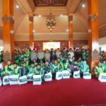 Satukan Hati, Forkopimda dan Ojol Kota Mojokerto Panjatkan Doa untuk Negeri