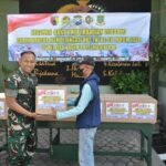 Hadirkan Senyum Puluhan Tukang Becak, Kodim 0815/Mojokerto Tebar Berkah Sedekah Prajurit