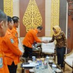 Wali Kota Mojokerto menerima kunjungan Kalaksa BPBD Jawa Timur (7/8/2025) di Balaikota Wali Kota Mojokerto menerima kunjungan Kalaksa BPBD Jawa Timur (7/8/2025) di Balaikota