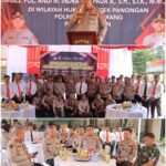 Kunjungan Kerja Kapolresta Tangerang Berikan Arahan di Polsek Panongan