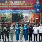 TMMD ke-126 Resmi Dibuka di Mojokerto, Wujud Sinergi TNI dan Pemerintah Daerah Bangun Desa Sumbertanggul